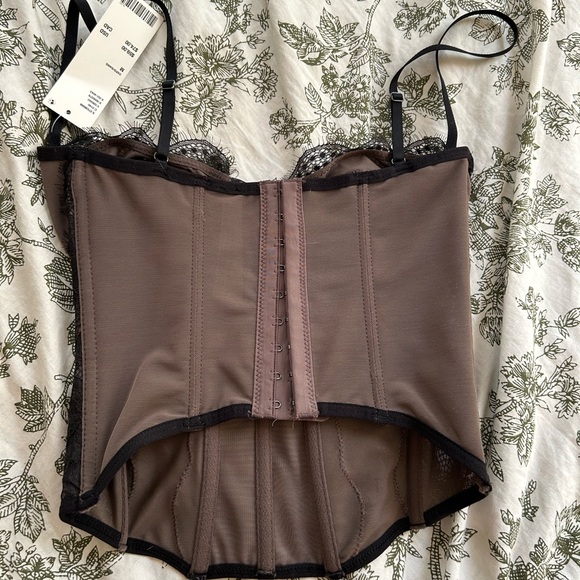 Urban Outfitters black lace corset - Picture 2 of 2